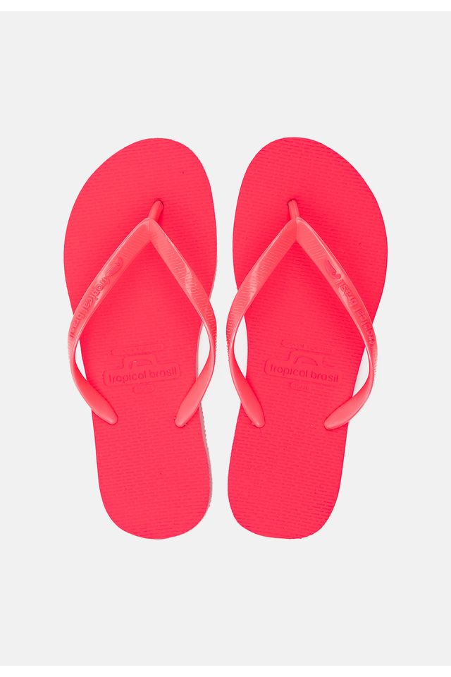 Chinelo-Tropical-Brasil-Bi-Color-Slim-Rosa-Fluor Chinelo-Tropical-Brasil-Bi-Color-Slim-Rosa-Fluor