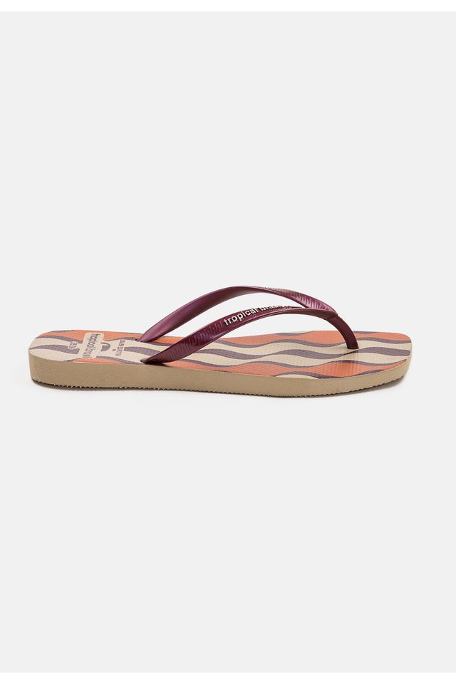 Chinelo-Tropical-Brasil-Quadradinha-Estampado-Bordo-Perolado-com-Areia