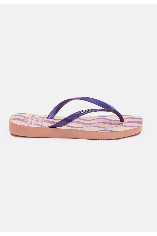 Chinelo-Tropical-Brasil-Quadradinha-Estampado-Violeta-Perolado-com-Rose