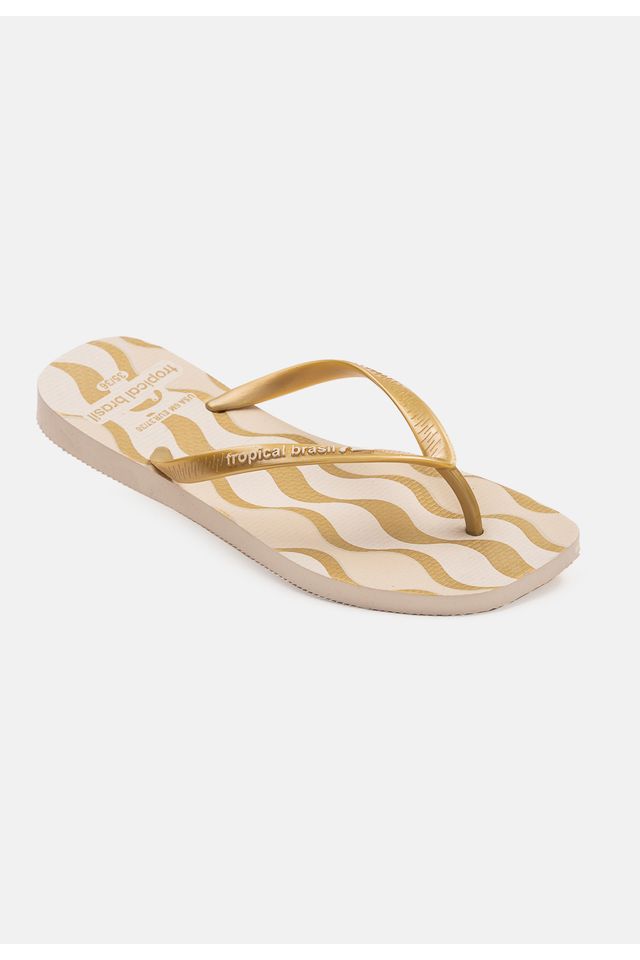 Chinelo-Tropical-Brasil-Quadradinha-Estampado-Dourado-com-Off-White