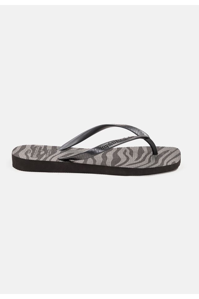 Chinelo-Tropical-Brasil-Quadradinha-Estampado-Cinza-com-Preto