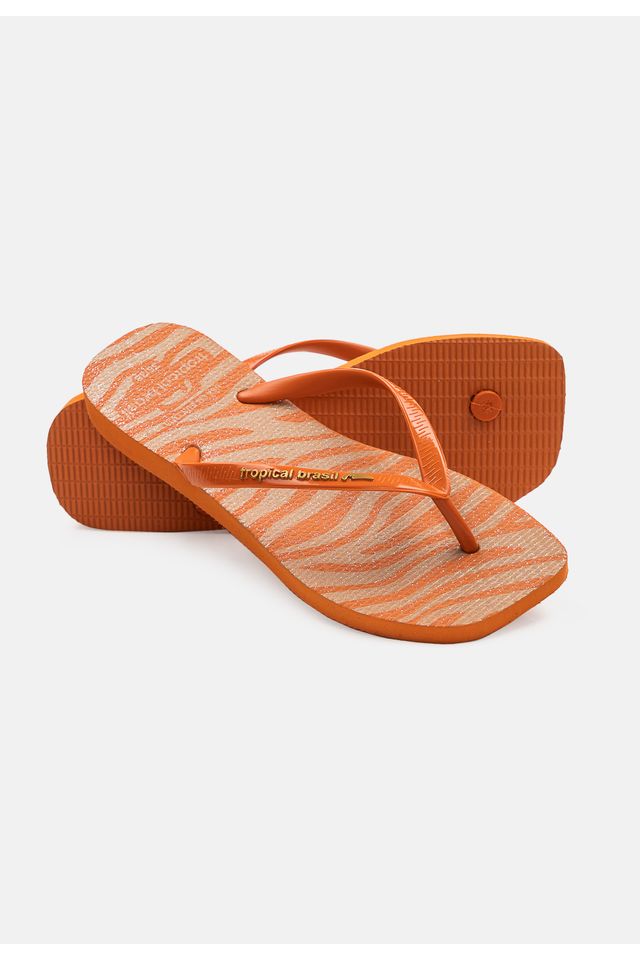Chinelo-Tropical-Brasil-Quadradinha-Estampado-Ocre