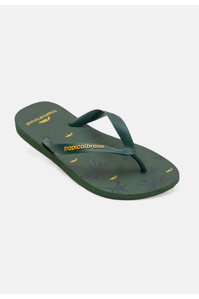 Chinelo-Tropical-Brasil-Estampado-Verde-Militar