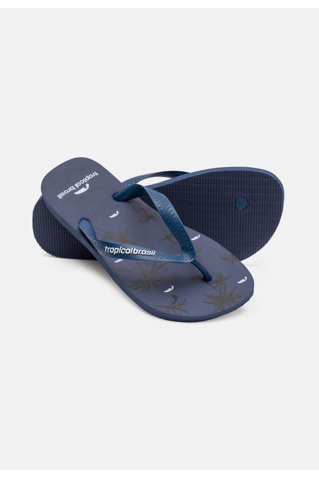 Chinelo-Tropical-Brasil-Estampado-Azul-Marinho