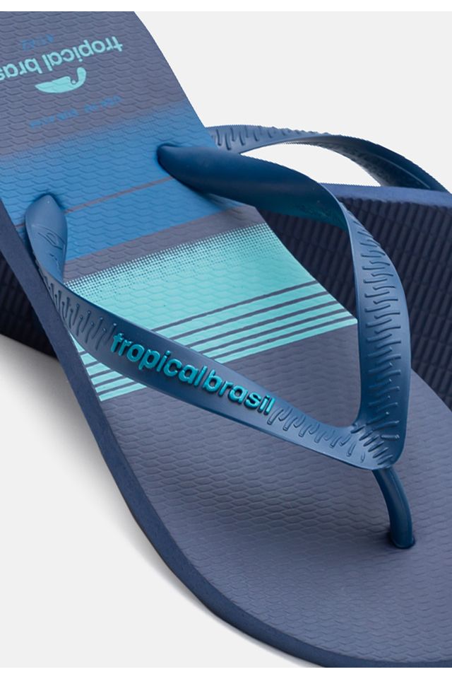Chinelo-Tropical-Brasil-Estampado-Azul-Marinho