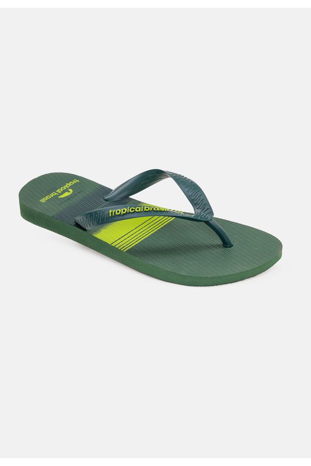 Chinelo-Tropical-Brasil-Estampado-Verde-Militar