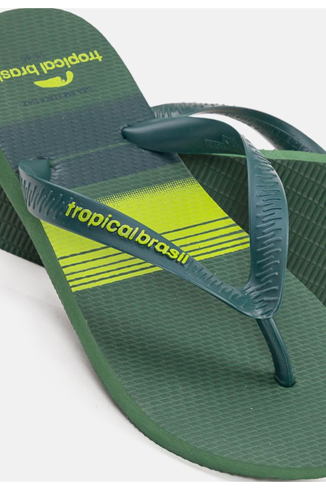 Chinelo-Tropical-Brasil-Estampado-Verde-Militar