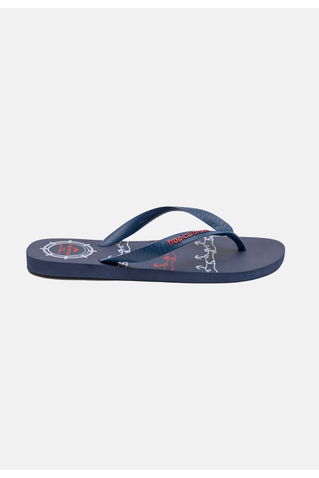 Chinelo-Tropical-Brasil-Estampado-Azul-Marinho