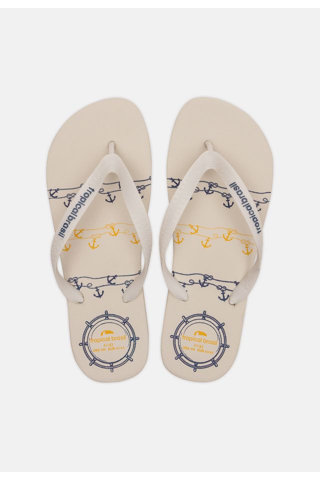 Chinelo-Tropical-Brasil-Estampado-Off-White Chinelo-Tropical-Brasil-Estampado-Off-White