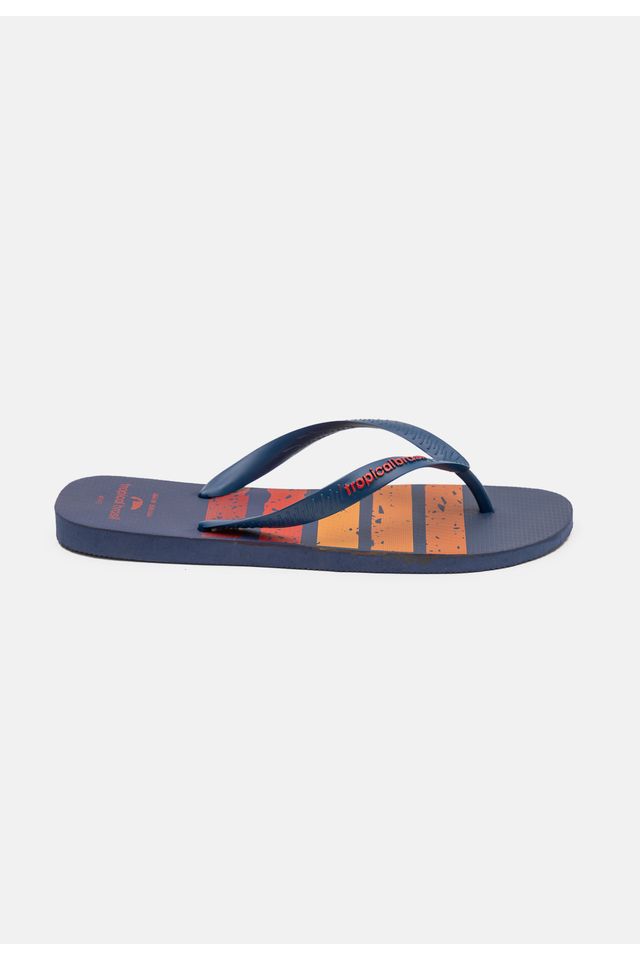 Chinelo-Tropical-Brasil-Estampado-Azul-Marinho