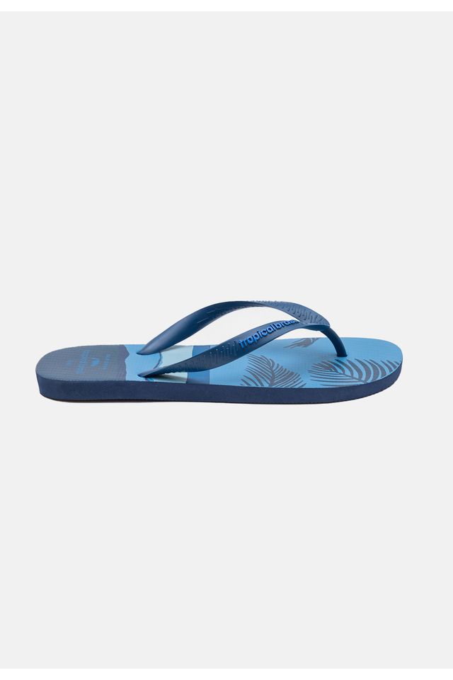 Chinelo-Tropical-Brasil-Estampado-Azul-Marinho