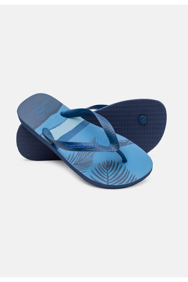 Chinelo-Tropical-Brasil-Estampado-Azul-Marinho