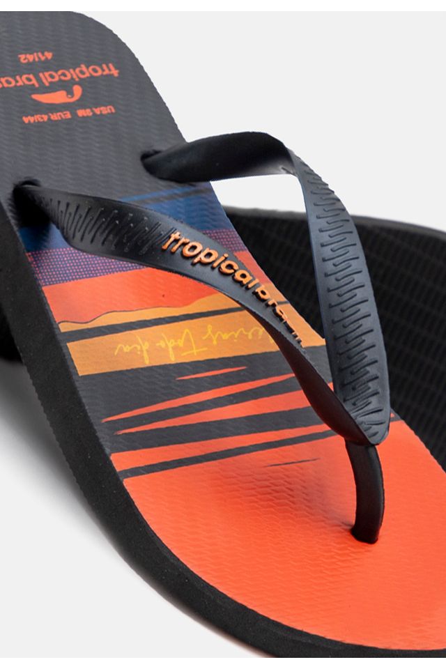 Chinelo-Tropical-Brasil-Estampado-Preto