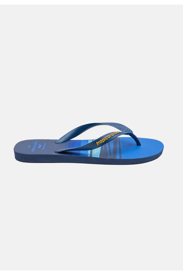 Chinelo-Tropical-Brasil-Estampado-Azul-Marinho