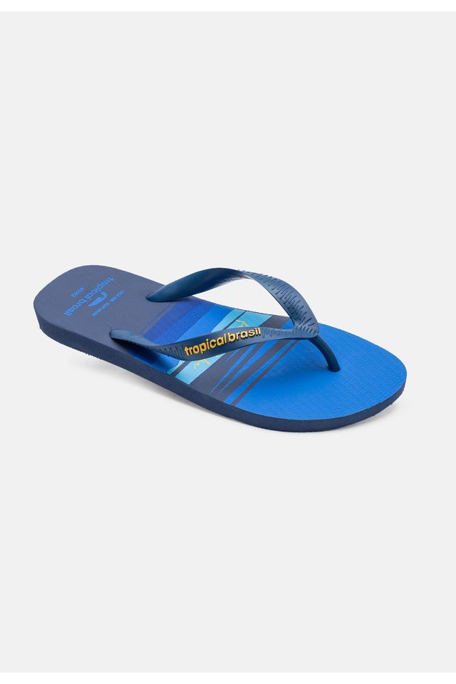 Chinelo-Tropical-Brasil-Estampado-Azul-Marinho