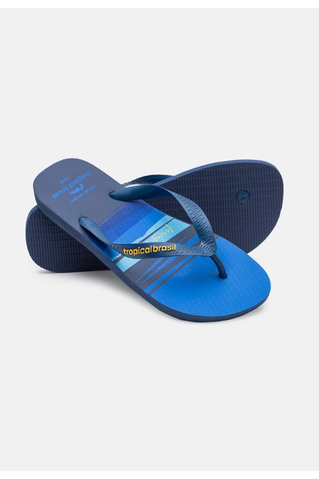 Chinelo-Tropical-Brasil-Estampado-Azul-Marinho