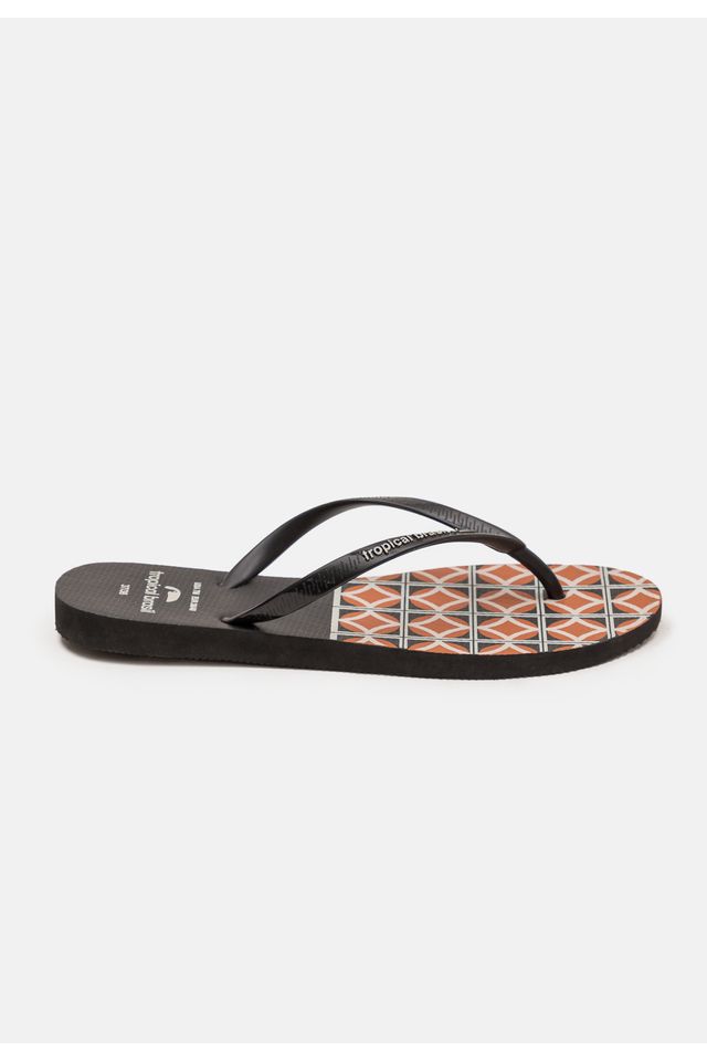 Chinelo-Tropical-Brasil-Estampado-Slim-Preto