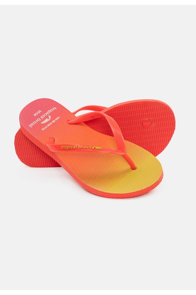 Chinelo-Tropical-Brasil-Estampado-Slim-Goiaba