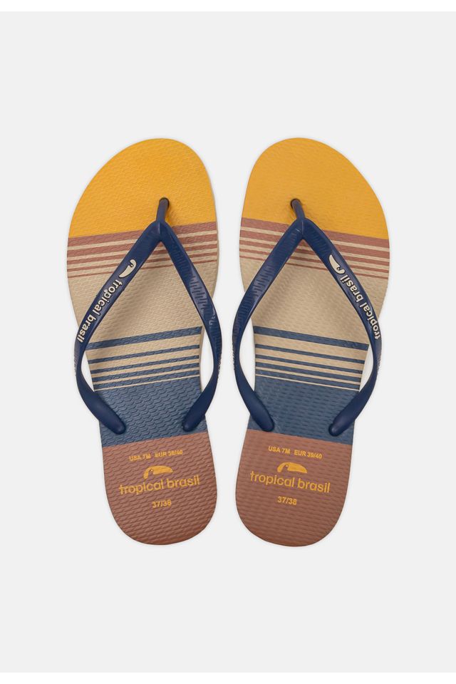 Chinelo-Tropical-Brasil-Estampado-Slim-Azul-Marinho-com-Areia Chinelo-Tropical-Brasil-Estampado-Slim-Azul-Marinho-com-Areia