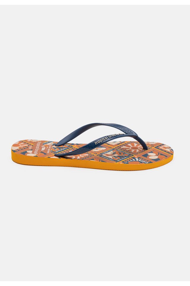 Chinelo-Tropical-Brasil-Estampado-Slim-Azul-Marinho-com-Amarelo