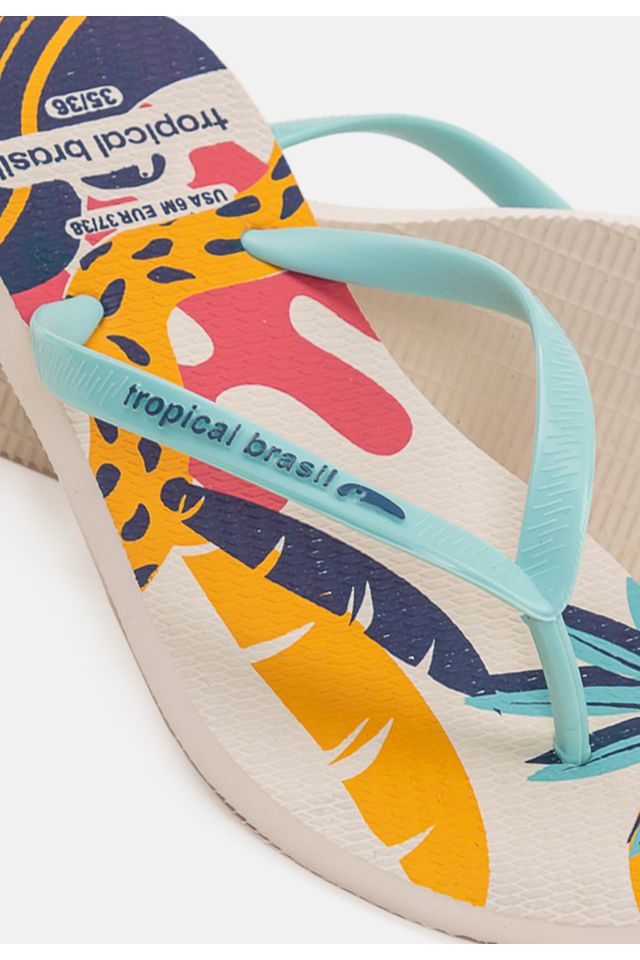 Chinelo-Tropical-Brasil-Estampado-Slim-Ciano-com-Off-White