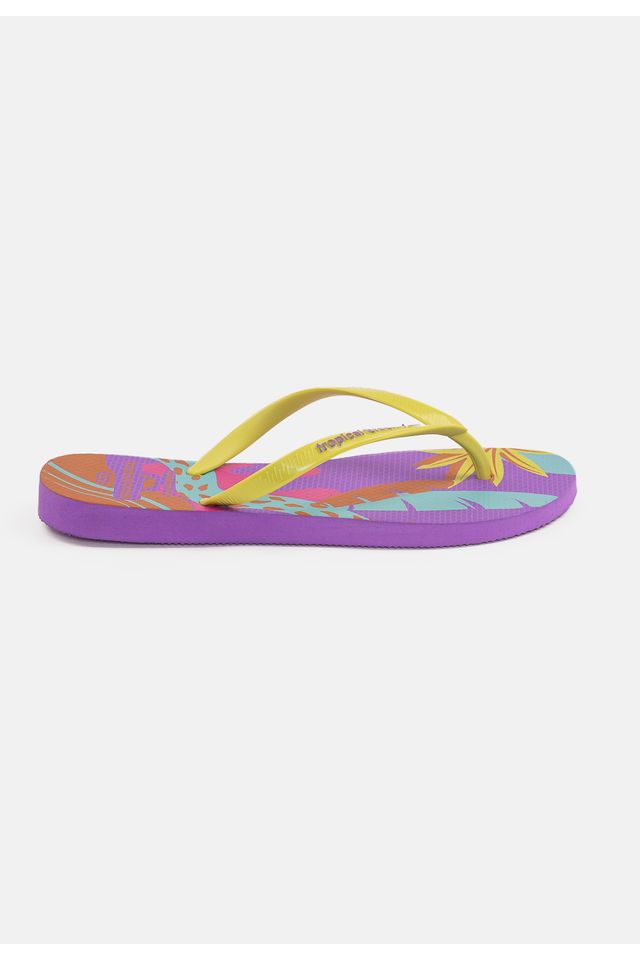 Chinelo-Tropical-Brasil-Estampado-Slim-Lima-com-Lilas