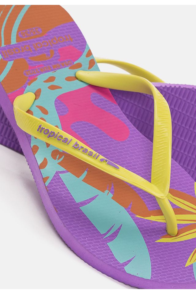Chinelo-Tropical-Brasil-Estampado-Slim-Lima-com-Lilas