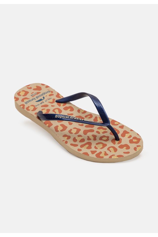 Chinelo-Tropical-Brasil-Estampado-Slim-Azul-Metalziado-com-Areia