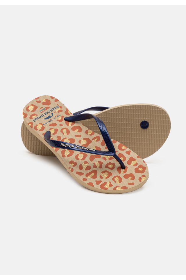 Chinelo-Tropical-Brasil-Estampado-Slim-Azul-Metalziado-com-Areia