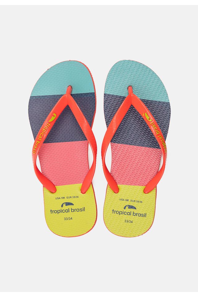 Chinelo-Tropical-Brasil-Estampado-Slim-Goiaba