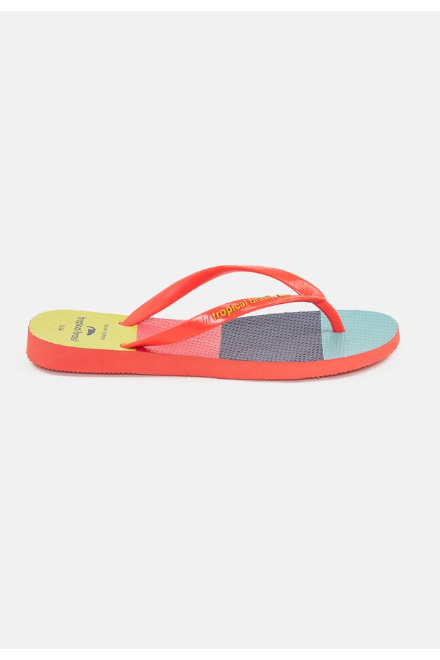 Chinelo-Tropical-Brasil-Estampado-Slim-Goiaba