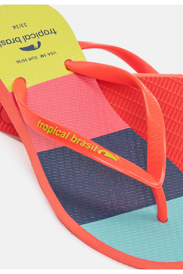 Chinelo-Tropical-Brasil-Estampado-Slim-Goiaba