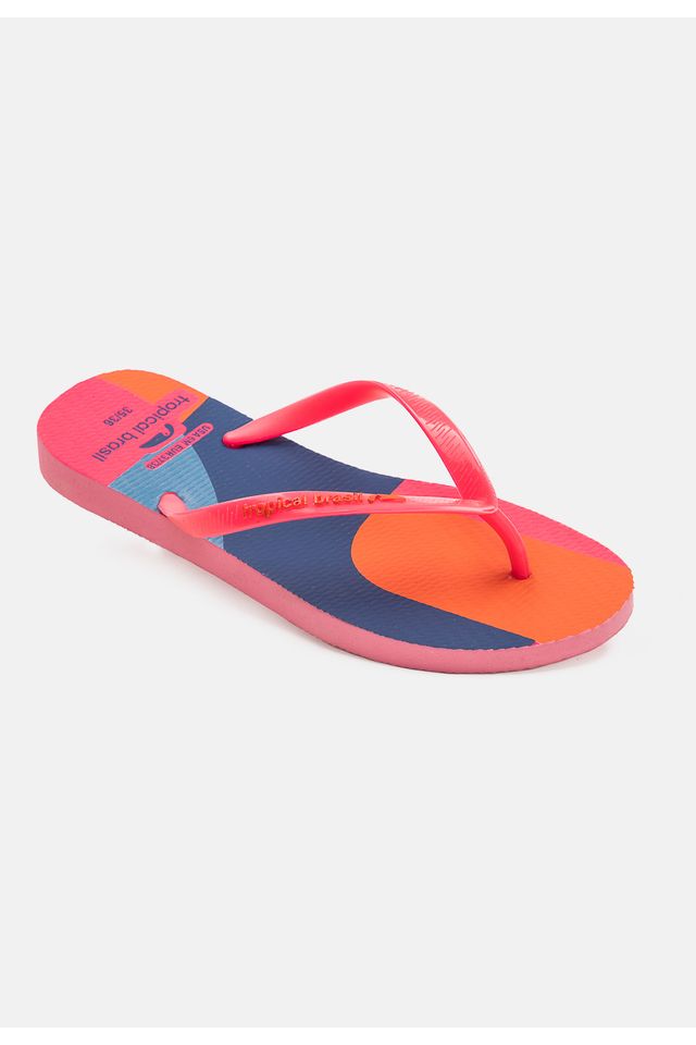 Chinelo-Tropical-Brasil-Estampado-Slim-Rosa-Fluor