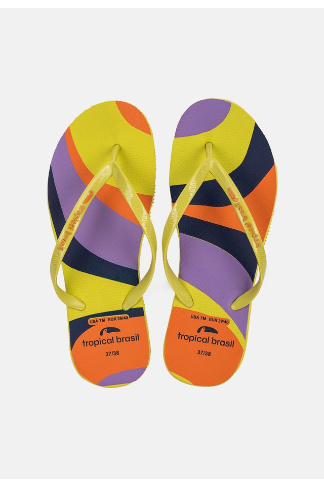 Chinelo-Tropical-Brasil-Estampado-Slim-Lima
