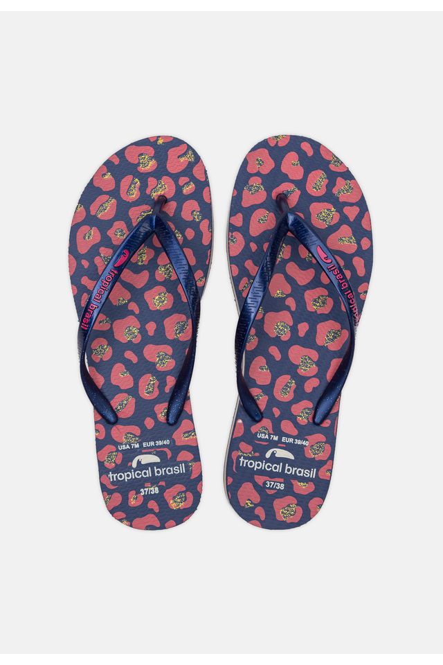 Chinelo-Tropical-Brasil-Tamanco-Estampado-Azul-Metalizado-com-Azul-Marinho Chinelo-Tropical-Brasil-Tamanco-Estampado-Azul-Metalizado-com-Azul-Marinho