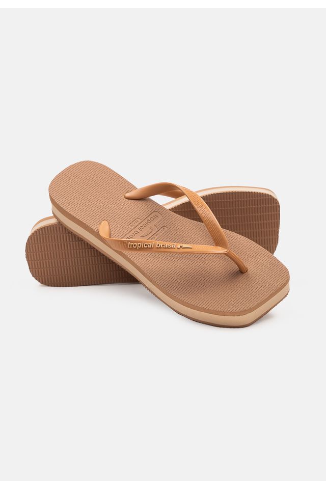 Chinelo-Tropical-Brasil-Tamanco-Bege