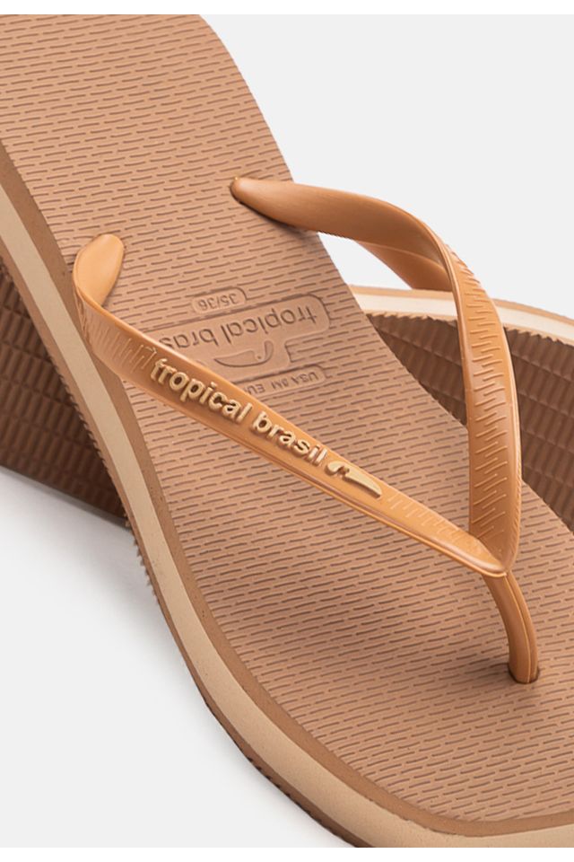Chinelo-Tropical-Brasil-Tamanco-Bege