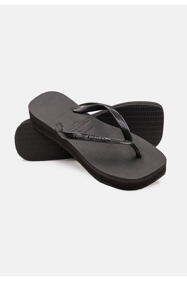 Chinelo-Tropical-Brasil-Tamanco-Preto