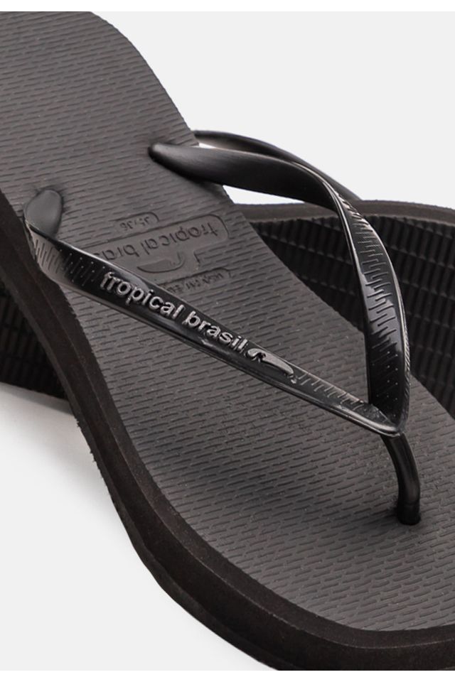 Chinelo-Tropical-Brasil-Tamanco-Preto