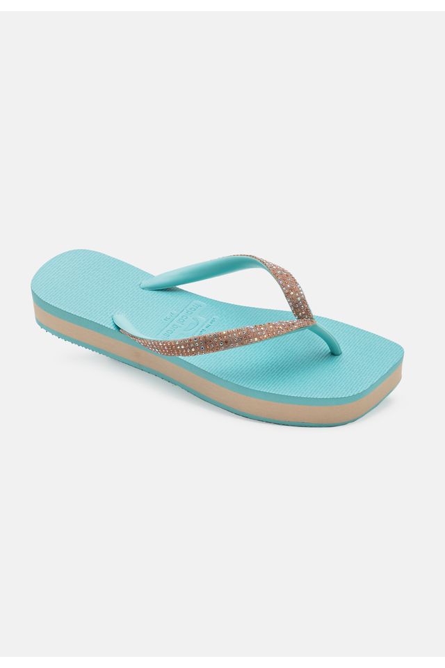 Chinelo-Tropical-Brasil-Tamanco-Strass-Ciano-com-Turquesa