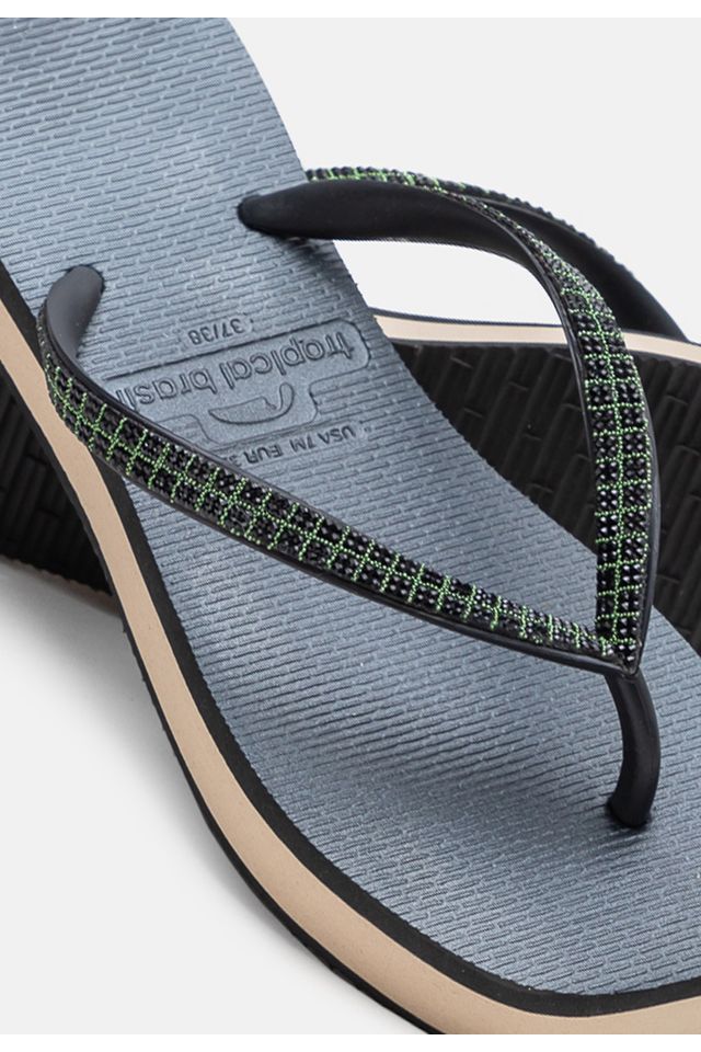 Chinelo-Tropical-Brasil-Tamanco-Strass-Preto-com-Areia