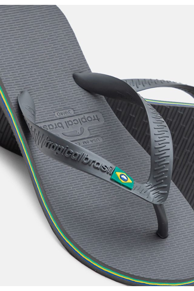 Chinelo-Tropical-Brasil-Brasileiros-Cinza-Claro