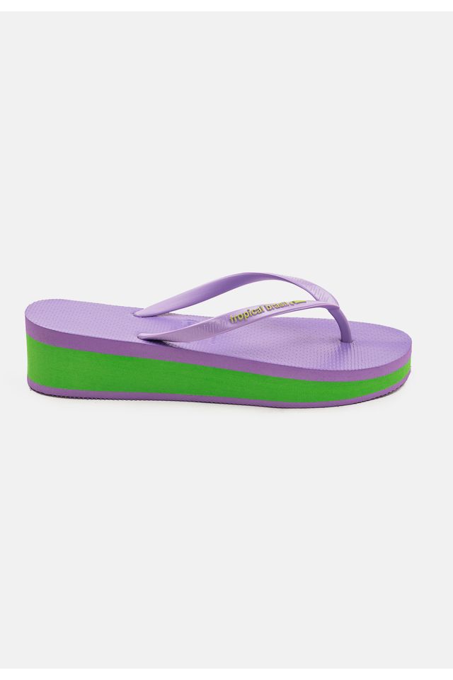 Chinelo-Tropical-Brasil-Tamanco-Anabela-Lilas