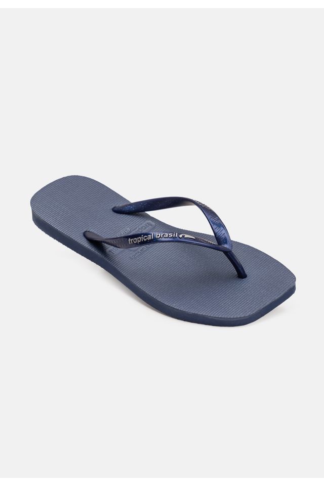 Chinelo-Tropical-Brasil-Quadradinha-Perolado-Azul-Metalizado