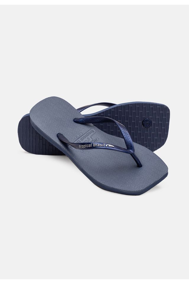 Chinelo-Tropical-Brasil-Quadradinha-Perolado-Azul-Metalizado