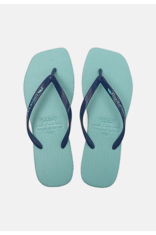 Chinelo-Tropical-Brasil-Quadradrinha-Turquesa