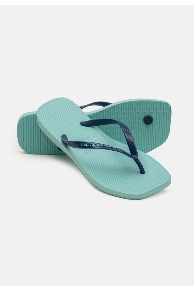 Chinelo-Tropical-Brasil-Quadradrinha-Turquesa