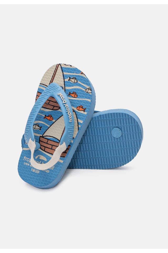Chinelo-Tropical-Brasil-Baby-Azul