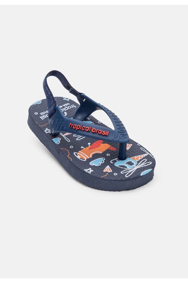 Chinelo-Tropical-Brasil-Baby-Azul-Marinho
