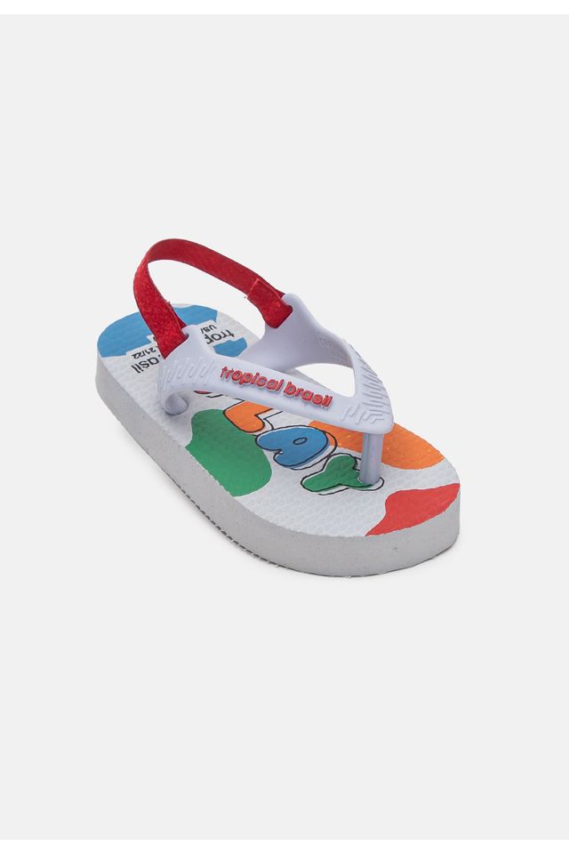Chinelo-Tropical-Brasil-Baby-Branco